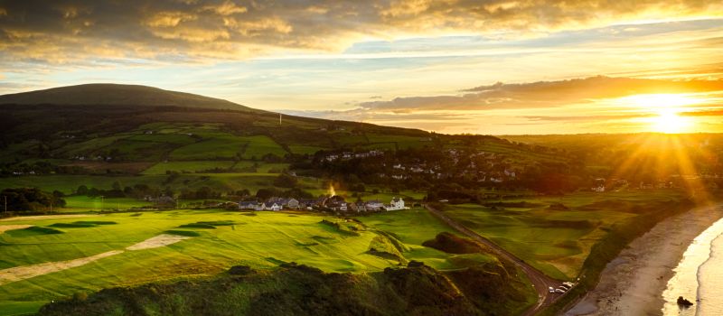 Ballycastle Golf Club er kendt for nogle af de bedste golfbaner i Nordirland